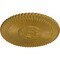 Ekena Millwork Nexus Ceiling Medallion (Fits Canopies up to 2 3/4"), Hand-Painted Pharaohs Gold, 30"OD x 1 1/4"P CM30NEPGS - alternate 3
